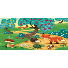 Woodland Happy Animals Pencil Pen Holder