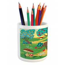 Woodland Happy Animals Pencil Pen Holder