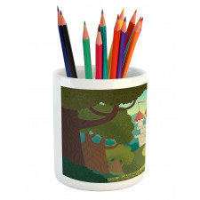 Medieval Woodlands Pencil Pen Holder