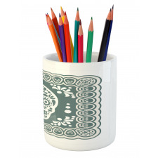 Mexicans Pencil Pen Holder