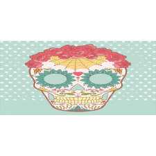 Floral Lady Skull Pencil Pen Holder