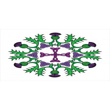 Abstract Thistle Wreath Pencil Pen Holder