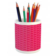 Upside down Letters Pencil Pen Holder