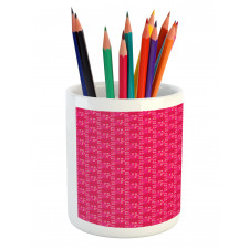 Upside down Letters Pencil Pen Holder