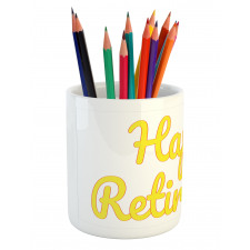 Calligraphy Phrase Pencil Pen Holder