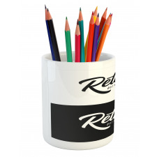 Retired Not Expired Pencil Pen Holder