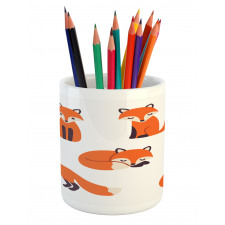 Simple Style Cartoon Animals Pencil Pen Holder