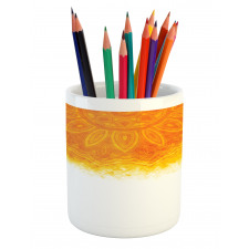 Bohemian Style Tribal Motif Pencil Pen Holder