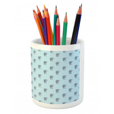 Tropical Aquatic Theme Pencil Pen Holder