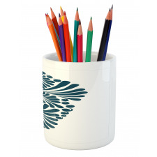 Abstract Curvy Form Pencil Pen Holder