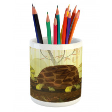 Cartoon Woodland Design Pencil Pen Holder