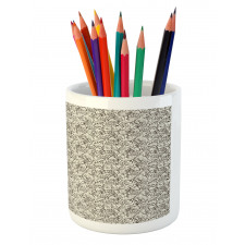 Bulky Leaves Pencil Pen Holder