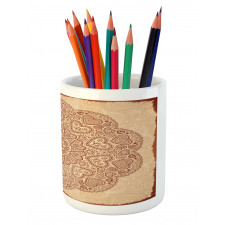 Circular Hearts Pencil Pen Holder