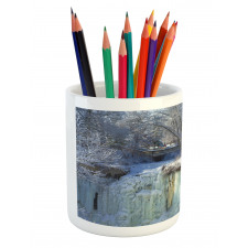 Frozen Minnehaha Fall Pencil Pen Holder