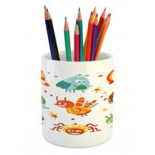 Butterfly Spider Bug Pencil Pen Holder