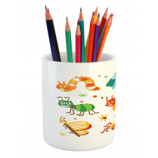 Butterfly Spider Bug Pencil Pen Holder