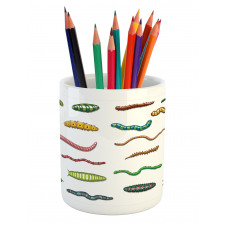 Cartoon Caterpillar Pencil Pen Holder