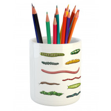 Cartoon Caterpillar Pencil Pen Holder