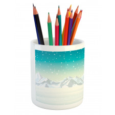 Arctic Animal Family Pencil Pen Holder