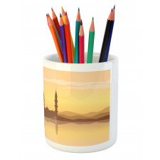 Panorama Sunset View Pencil Pen Holder