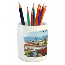 Sea Marmara Harbor Pencil Pen Holder