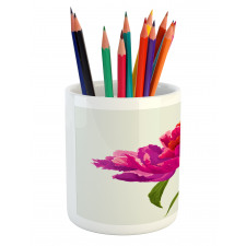 Flower and Vibrant Petals Pencil Pen Holder