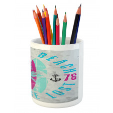 Weathered Surfboards Pencil Pen Holder