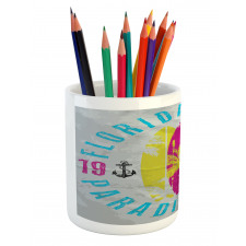 Weathered Surfboards Pencil Pen Holder