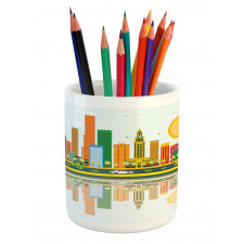 American City Skyline Pencil Pen Holder