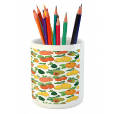 Fresh Fruits Colorful Pencil Pen Holder