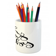 Handwriting Pencil Pen Holder