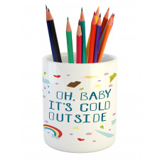 Summer Joke Colorful Pencil Pen Holder