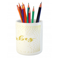 Sparsed Dot Pencil Pen Holder