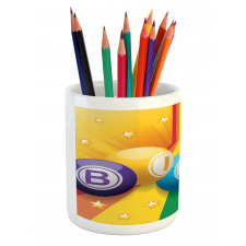 Colorful Balls Rainbow Pencil Pen Holder