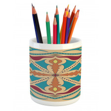 Azulejo Talavera Pencil Pen Holder