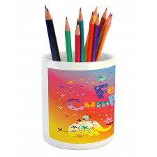 Feliz Cumpleanos Party Pencil Pen Holder