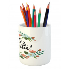 Feliz Pascua Easter Pencil Pen Holder