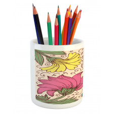 Old Fashioned Artwork Pencil Pen Holder