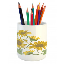 Bedding Plants Artwork Pencil Pen Holder