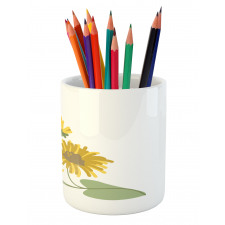 Bedding Plants Artwork Pencil Pen Holder