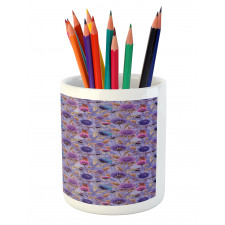 Ornamental Spring Garden Pencil Pen Holder