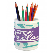 Calligraphic Message Pencil Pen Holder