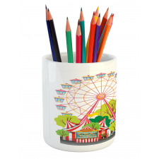 Carnival Tents Pencil Pen Holder