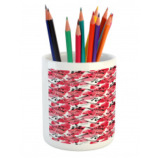 Flower of Hawaiian Jungles Pencil Pen Holder