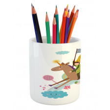 Fairy Cartoon Composition Pencil Pen Holder