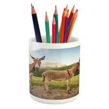 Dolomites Italy Countryside Pencil Pen Holder