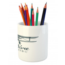 Freedom Message Pencil Pen Holder