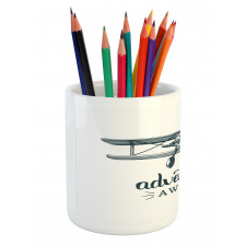 Freedom Message Pencil Pen Holder