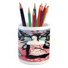 Fairy Girl with Wings Pencil Pen Holder