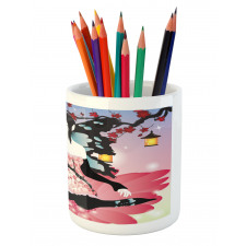 Fairy Girl with Wings Pencil Pen Holder